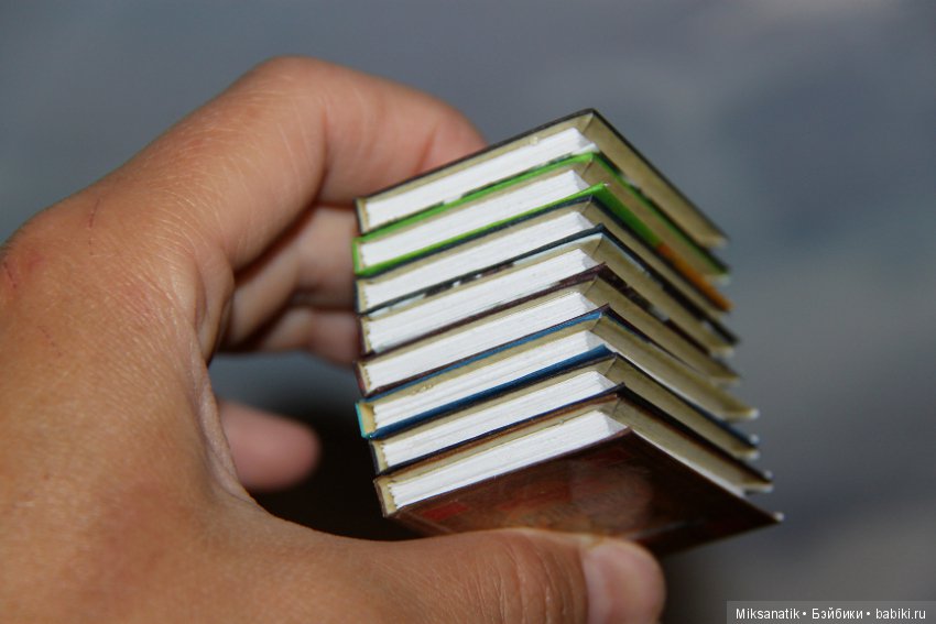 Миниатюрные книжки — Кукольная миниатюра своими руками: еда