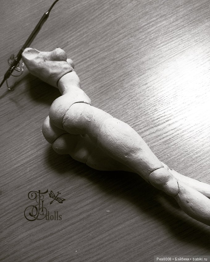 Пост фото попко-ножек — Авторские шарнирные куклы своими руками: лепка (фото 2)