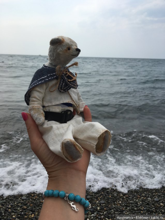 Ригли на море — Авторские мишки Тедди и друзья: фото