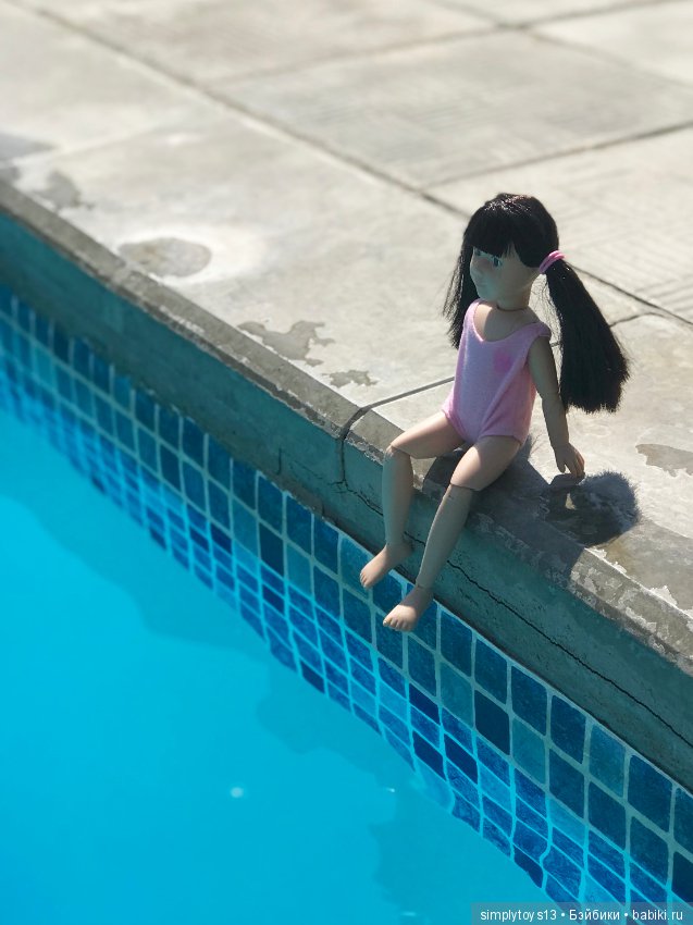Луна у бассейна — Куклы Kathe Kruse (Кате/Кэте Крузе): фото (фото 9)