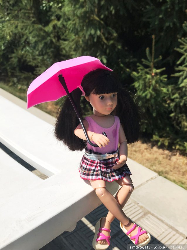 Луна у бассейна — Куклы Kathe Kruse (Кате/Кэте Крузе): фото (фото 2)