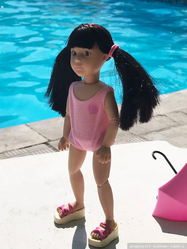 Луна у бассейна — Куклы Kathe Kruse (Кате/Кэте Крузе): фото (фото 6)