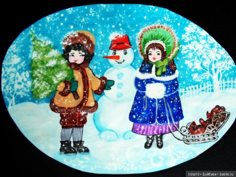 Рисунки будущих ватных игрушек (фото 9)