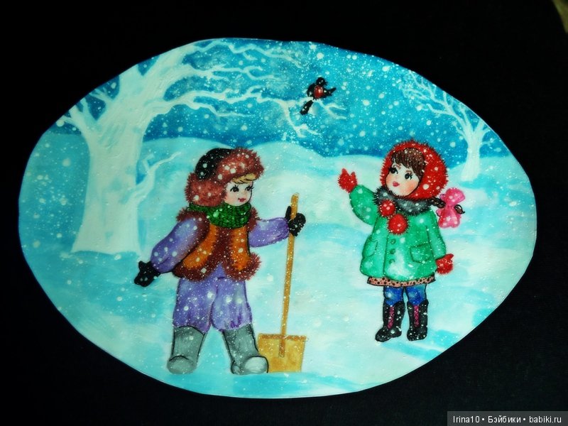 Рисунки будущих ватных игрушек (фото 3)