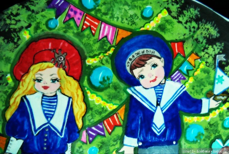 Рисунки будущих ватных игрушек (фото 8)