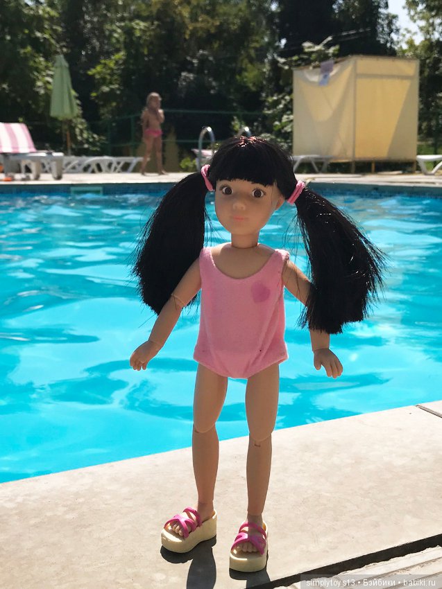 Луна у бассейна — Куклы Kathe Kruse (Кате/Кэте Крузе): фото (фото 7)