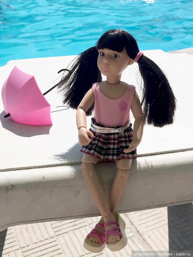 Луна у бассейна — Куклы Kathe Kruse (Кате/Кэте Крузе): фото (фото 4)