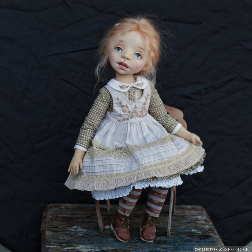 Девочка из ткани — Авторские текстильные куклы: Вальдорфские