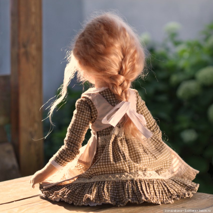 Девочка из ткани — Авторские текстильные куклы: Вальдорфские (фото 4)