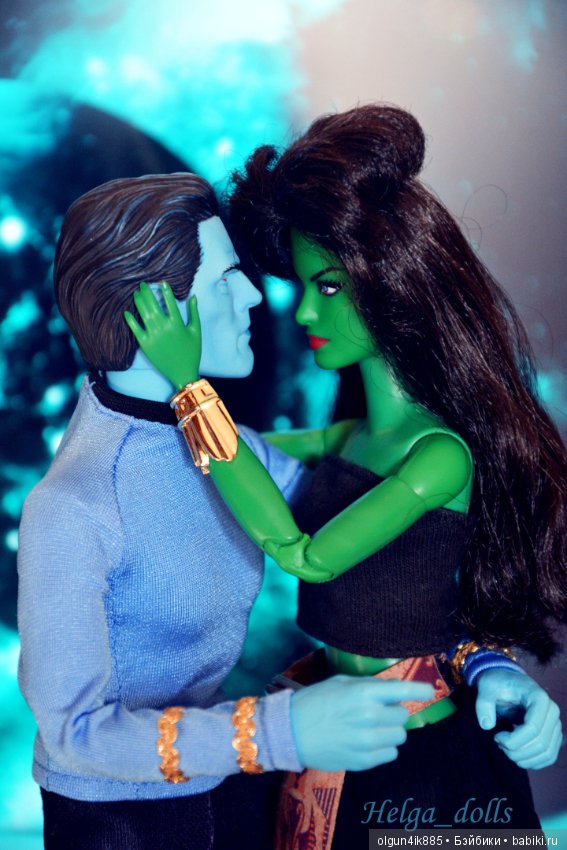 Сине-зелёная романтика — Домашние коллекции кукол: фото собраний