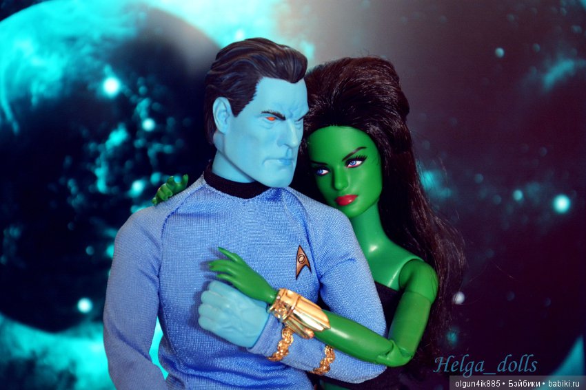 Сине-зелёная романтика — Домашние коллекции кукол: фото собраний