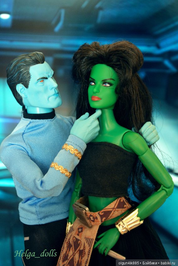 Сине-зелёная романтика — Домашние коллекции кукол: фото собраний (фото 5)