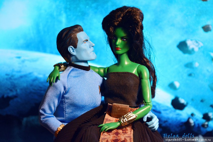 Сине-зелёная романтика — Домашние коллекции кукол: фото собраний (фото 3)