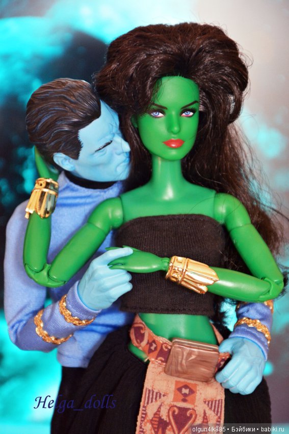 Сине-зелёная романтика — Домашние коллекции кукол: фото собраний