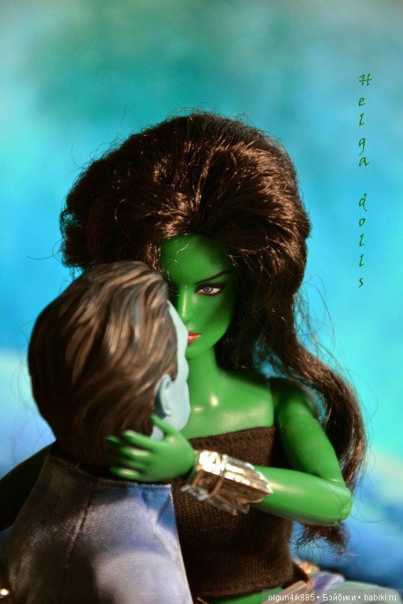 Сине-зелёная романтика — Домашние коллекции кукол: фото собраний