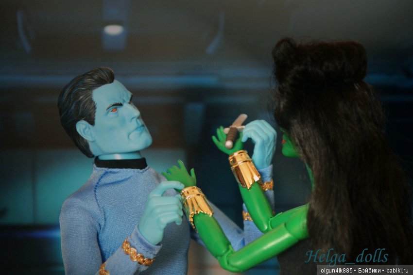 Сине-зелёная романтика — Домашние коллекции кукол: фото собраний (фото 8)