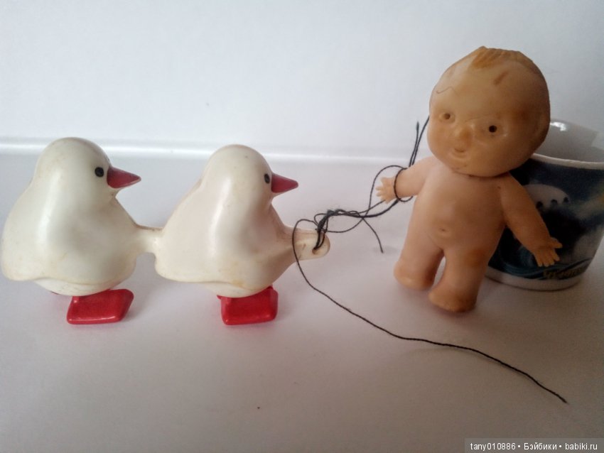 Крошки на ладошке — Куклы Kewpie (Кьюпи): ангелочки Rose O'Neill (фото 8)