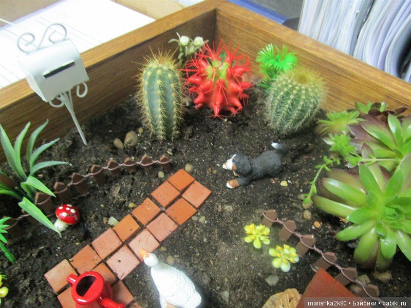 Мои огородики в миниатюре