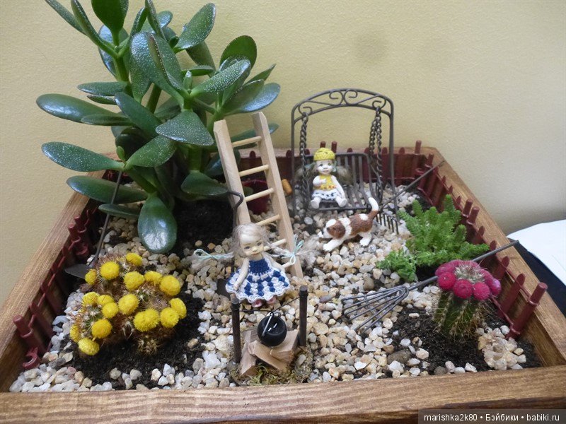 Мои огородики в миниатюре