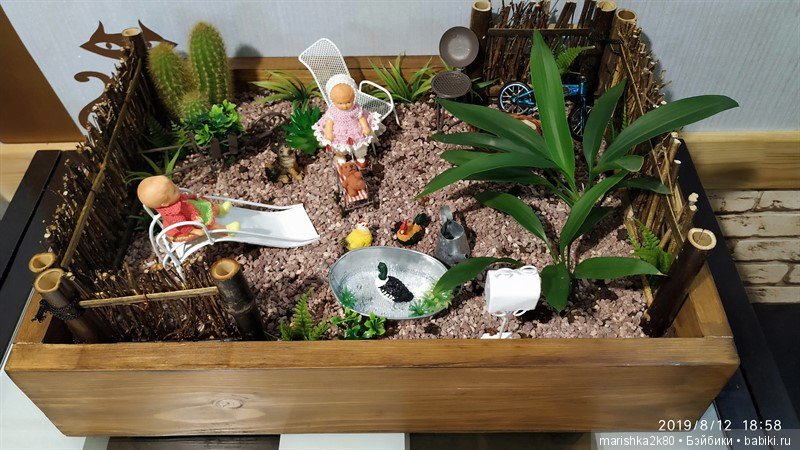 Мои огородики в миниатюре