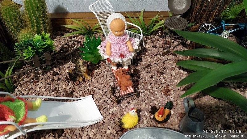 Мои огородики в миниатюре (фото 4)