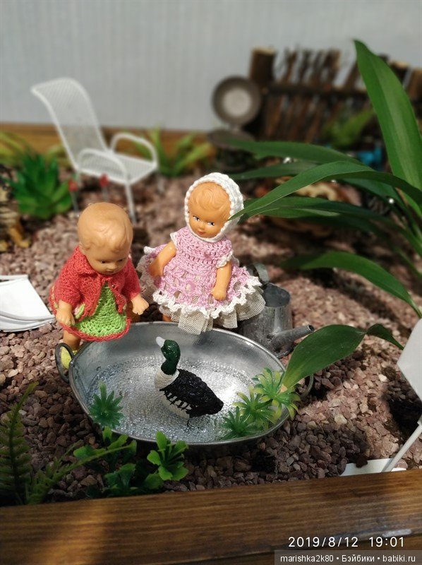Мои огородики в миниатюре