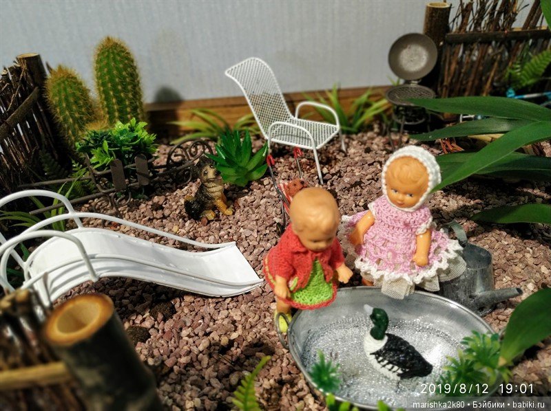 Мои огородики в миниатюре