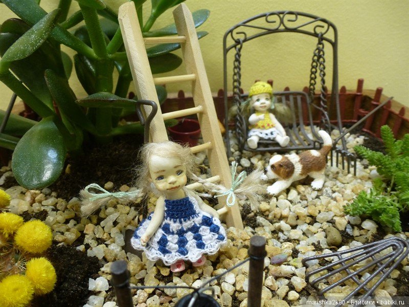 Мои огородики в миниатюре