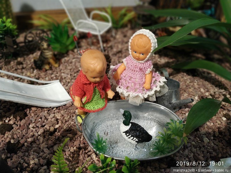 Мои огородики в миниатюре