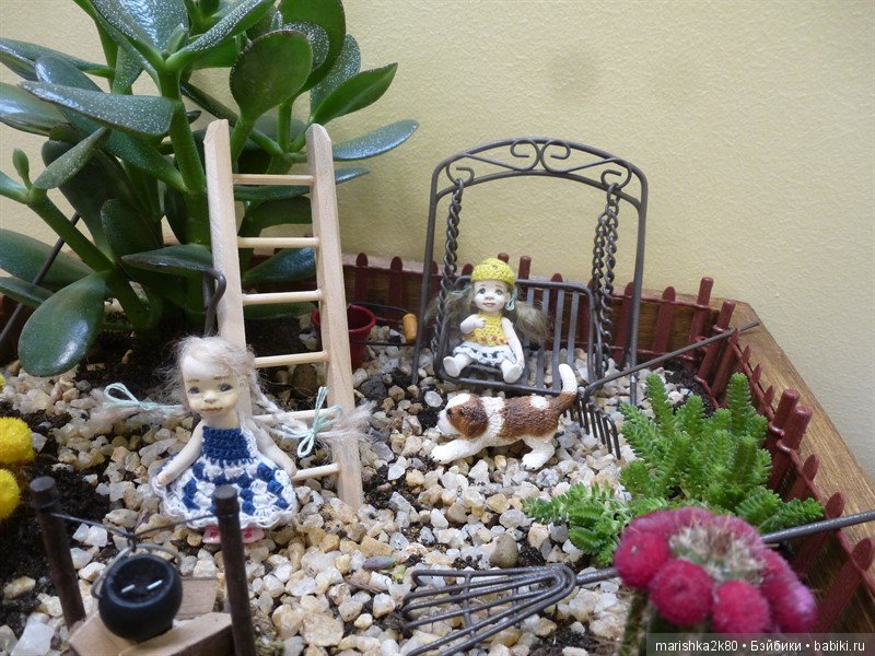 Мои огородики в миниатюре