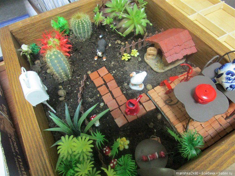 Мои огородики в миниатюре