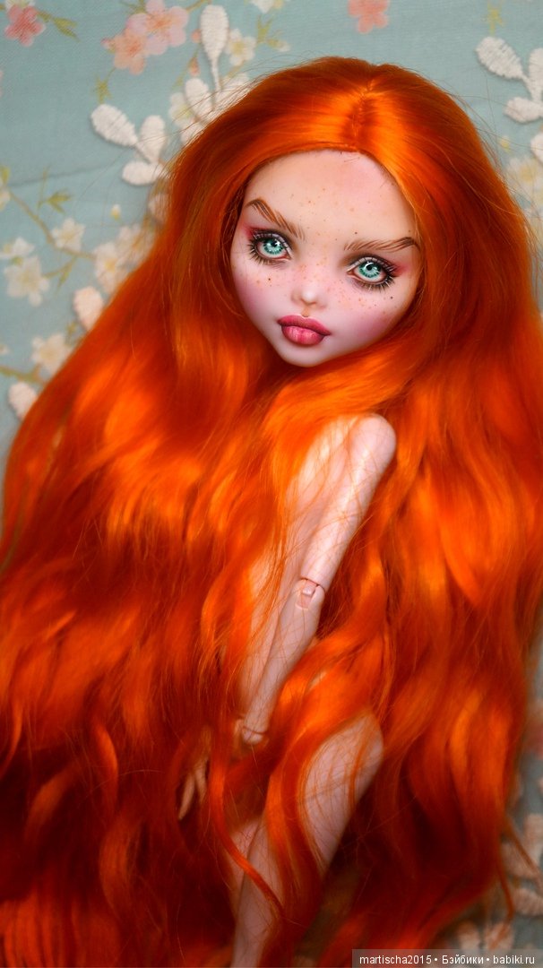 Рыженькая Ула — ООАК Monster High и Ever After High: репейнт (фото 2)