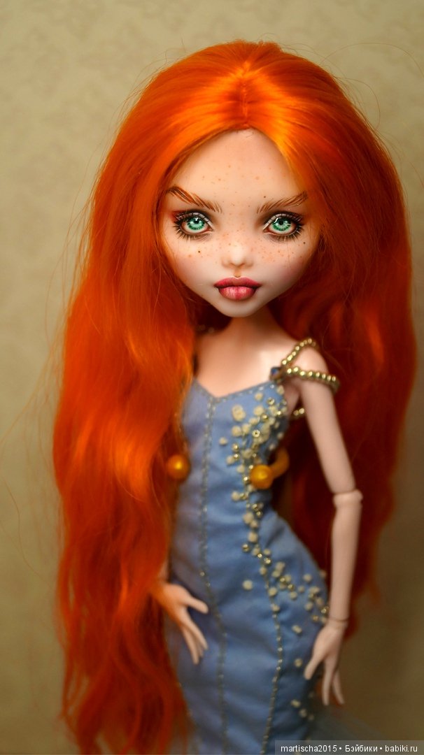 Рыженькая Ула — ООАК Monster High и Ever After High: репейнт (фото 4)