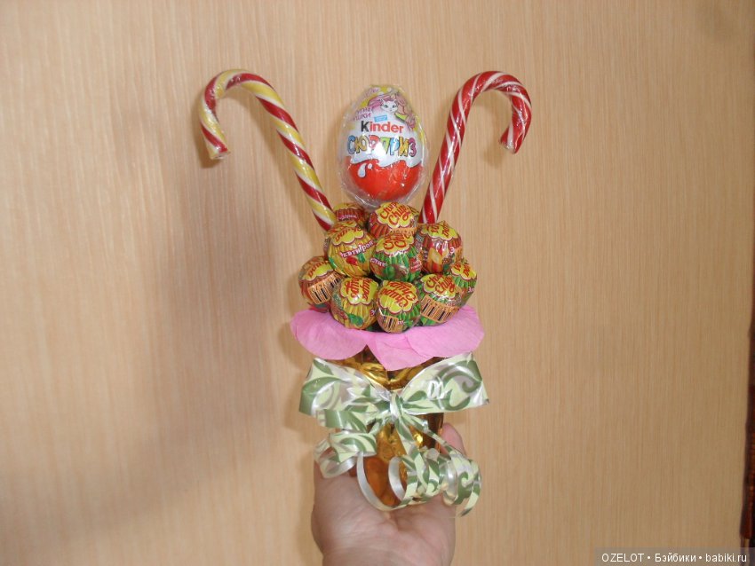 Мини мк по изготовлению сладкого подарка (фото 7)