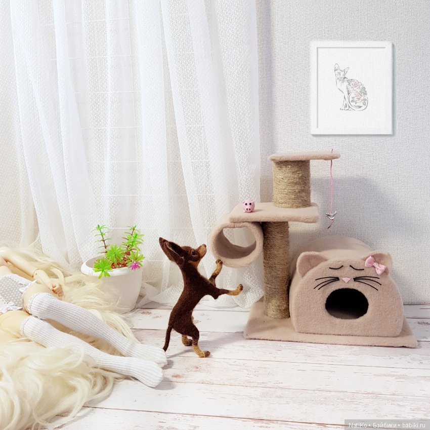 В ожидании котейки — Фотоистории с куклами BJD (БЖД): сериалы