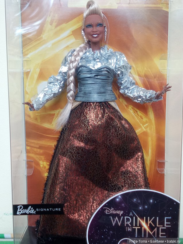 Барби портретная Опра Уинфри по фильму Излом времени (фото 9)