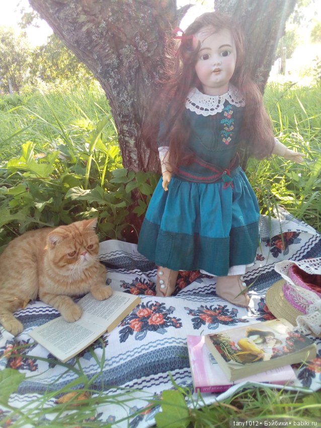 Отдых на даче — Антикварные куклы Simon & Halbig (S&H): Симон Хальбиг (фото 7)