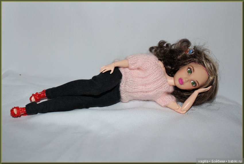 Моника сменила причёску — Гибриды шарнирных кукол (не БЖД): подбор тела (фото 3)