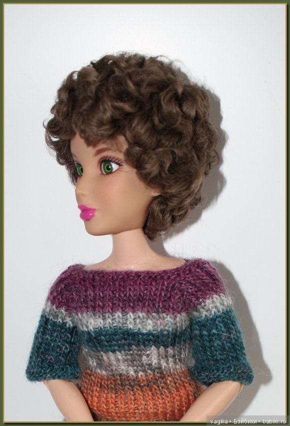 Моника сменила причёску — Гибриды шарнирных кукол (не БЖД): подбор тела (фото 7)