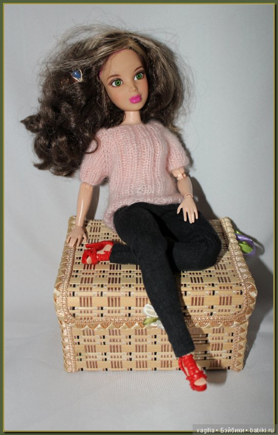 Моника сменила причёску — Гибриды шарнирных кукол (не БЖД): подбор тела (фото 4)