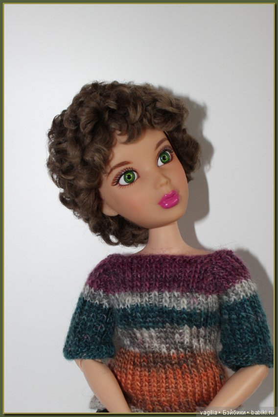 Моника сменила причёску — Гибриды шарнирных кукол (не БЖД): подбор тела (фото 9)