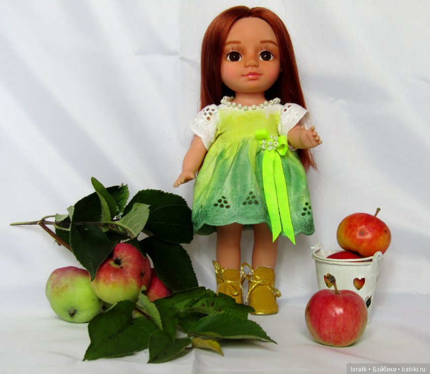 Банда рыжиков ООАК Веснянок. Соня-рыбка клоун, Ася-наливное яблочко и Элечка стильная девочка прощаются с летом