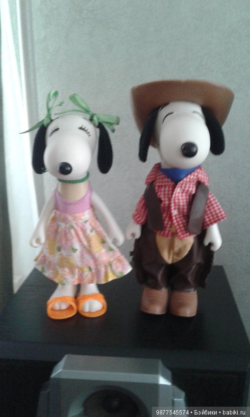 Винтажная собачка Снупи — Коллекционные куклы разных авторов (Разное): редкие бренды (фото 8)