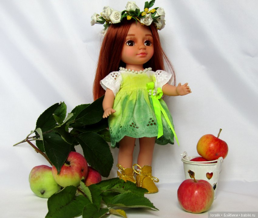 Банда рыжиков ООАК Веснянок. Соня-рыбка клоун, Ася-наливное яблочко и Элечка стильная девочка прощаются с летом