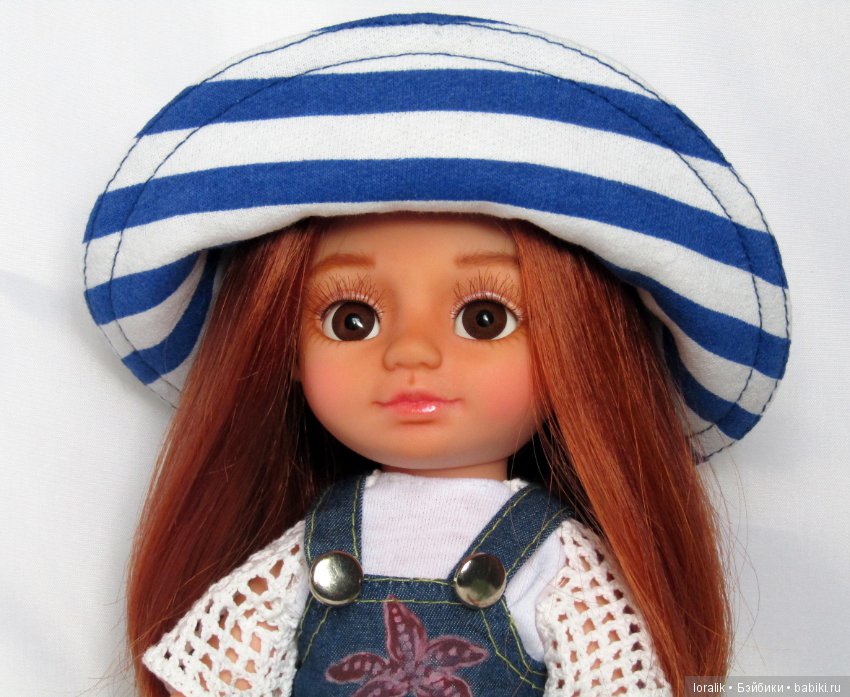 Банда рыжиков ООАК Веснянок. Соня-рыбка клоун, Ася-наливное яблочко и Элечка стильная девочка прощаются с летом (фото 10)