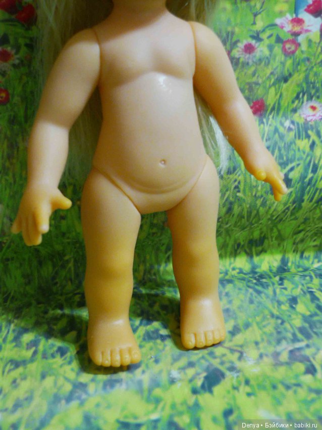 Пожелтевшая куколка — Чистка и лечение кукол: как убрать пятна (фото 4)