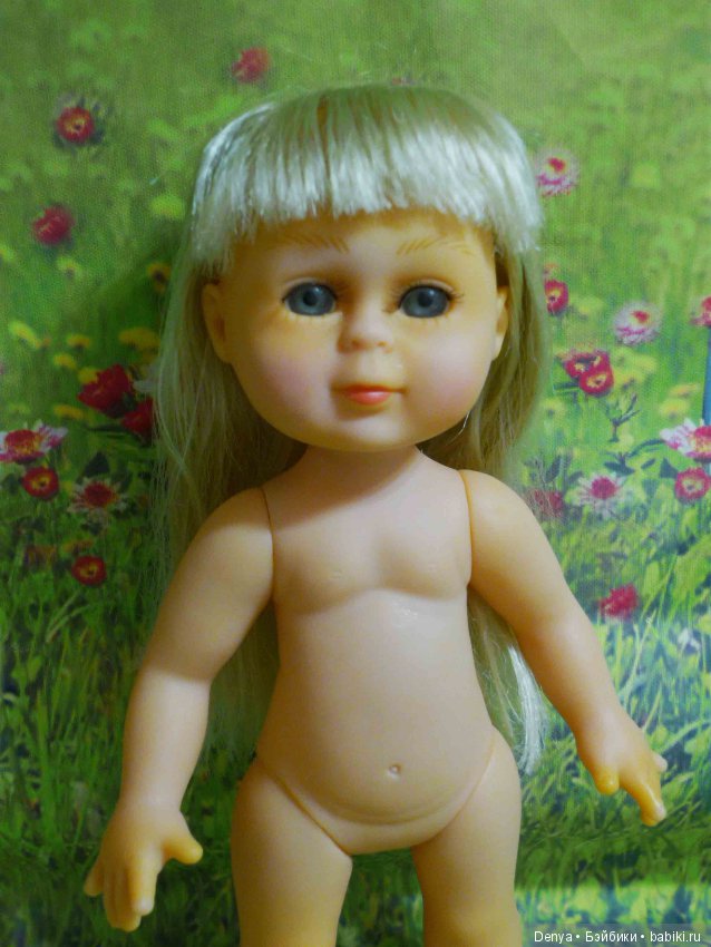 Пожелтевшая куколка — Чистка и лечение кукол: как убрать пятна (фото 6)