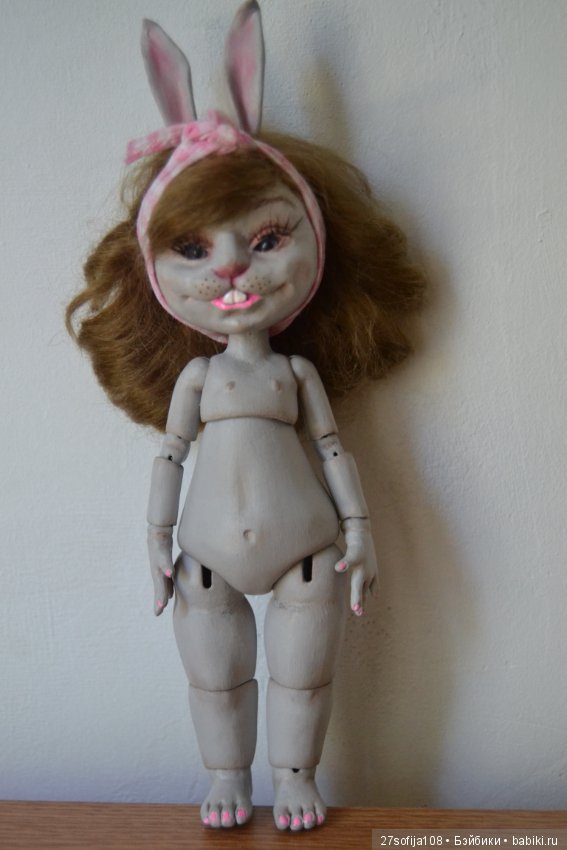 Шарнирная куколка Зая — Авторские шарнирные куклы своими руками: лепка