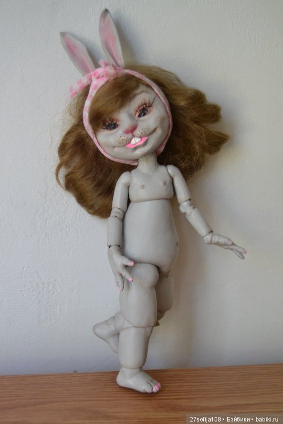 Шарнирная куколка Зая — Авторские шарнирные куклы своими руками: лепка