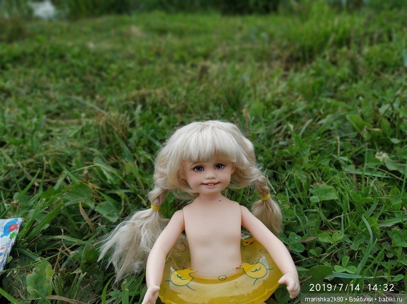 Элина. Мини кукла от Робин Вудс. ООАК Татьяны Карнаух